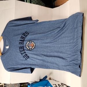EUC Teemax Men's sz L Outer banks Barrier Island NC tshirt